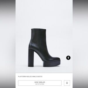 Platform ankle boots